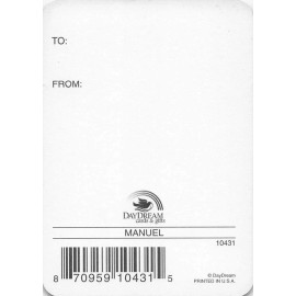 Manuel  "God is With Us" Keepsake Name Meaning Card with Verse