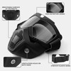 Mask with Detachable Goggles for Riding and Cutting, Anti-Ultraviolet Radiation,
