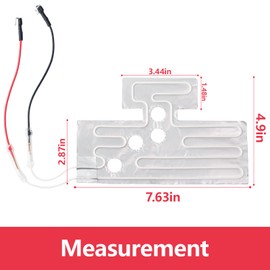 5303918301 Refrigerator Garage Heater Kit for Frigidaire Kenmore Refrigerator,Replace PS900213 AP3722172 AH900213 Refrigerator Garage Heater Set (1 pack)