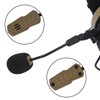 Pdflie NRR 26dB Noise Cancelling Headphones Military Airsoft Communication Earpiece