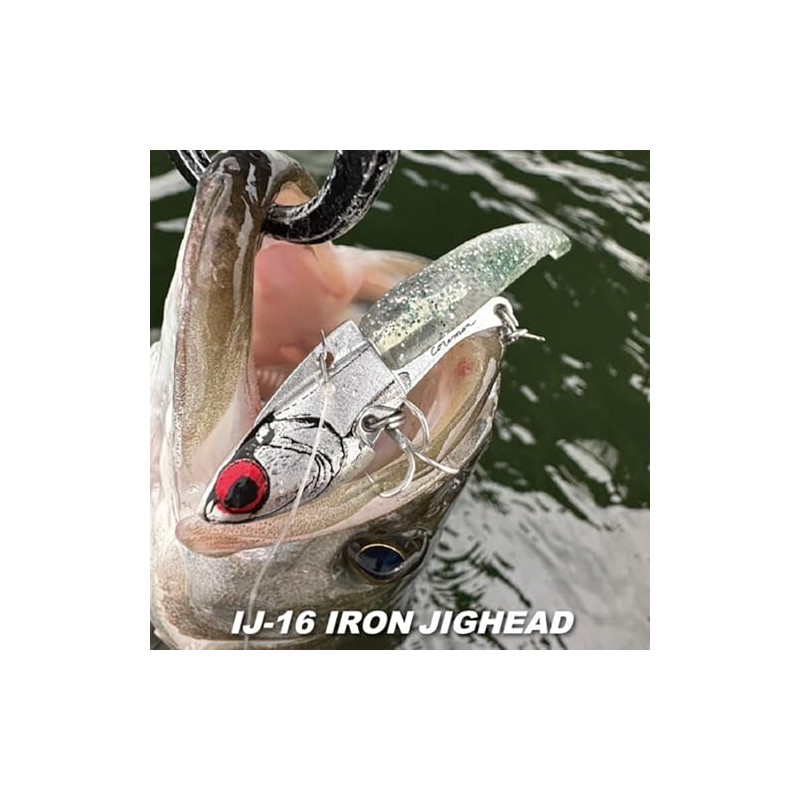 Coreman IJ-16 Iron Jig Head #049 Silver Head/Haku