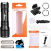 ORCATORCH D560 Mini Scuba Dive Light Headlamp 650 Lumen Mask