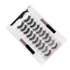 20pcs Magnetic 3D False Eyelashes Reusable Fluffy Magnetic Artficial Lashes