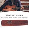Kazoo Flute Professional Amplified Ham with Wooden Kazoo Mouth Ring