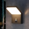 Lustrlach Motion Sensor Light Outdoor Porch Light Fxiture Exterior LED