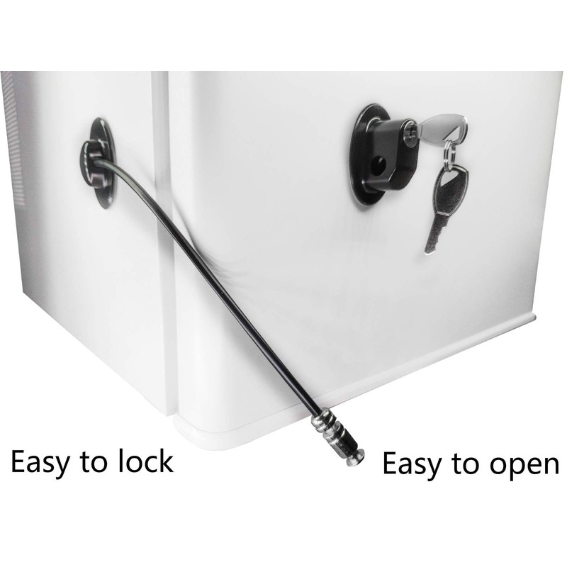 REZIPO - Refrigerator Door Lock with 2 Keys, File Drawer