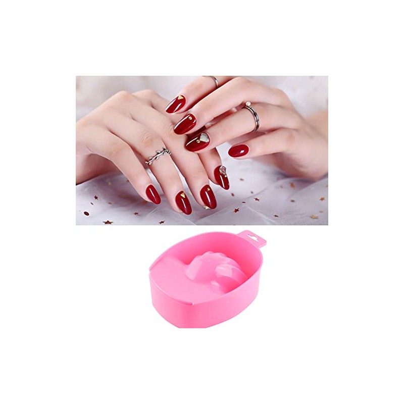 2 Pack Nail Soaking Bowl Set Heat-Resistant Gel Polish Remover