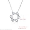 Loves Hexagram Necklace, Hexagon Pendant, Amulet, Accessory, Gift