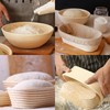 Sourdough Bread Baking Supplies, 2 Pack Banneton Bread Proofing Basket