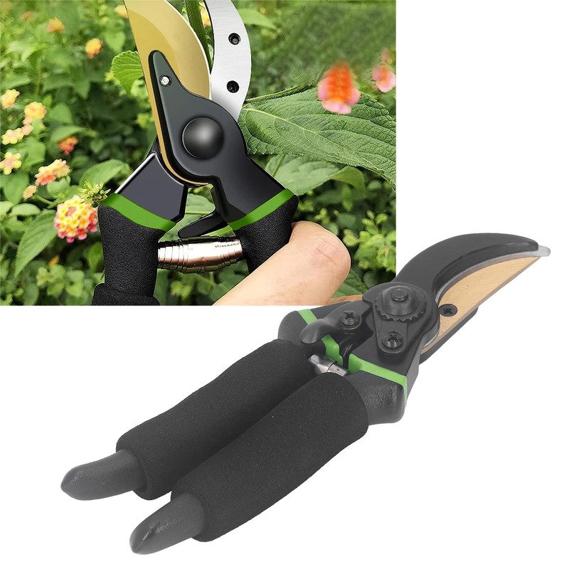 Pruning Shears Garden Professional Ti Tree Trimming Bypass Hand Pruner