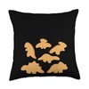 Dino Chicken Nugget Pillow Set Stuffed Animal Lover Set Dino