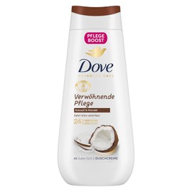 Dove Advanced Care Shower Cream Pampering Care with 24h Renewing MicroMoisture Regenerates Dry Skin 225 ml