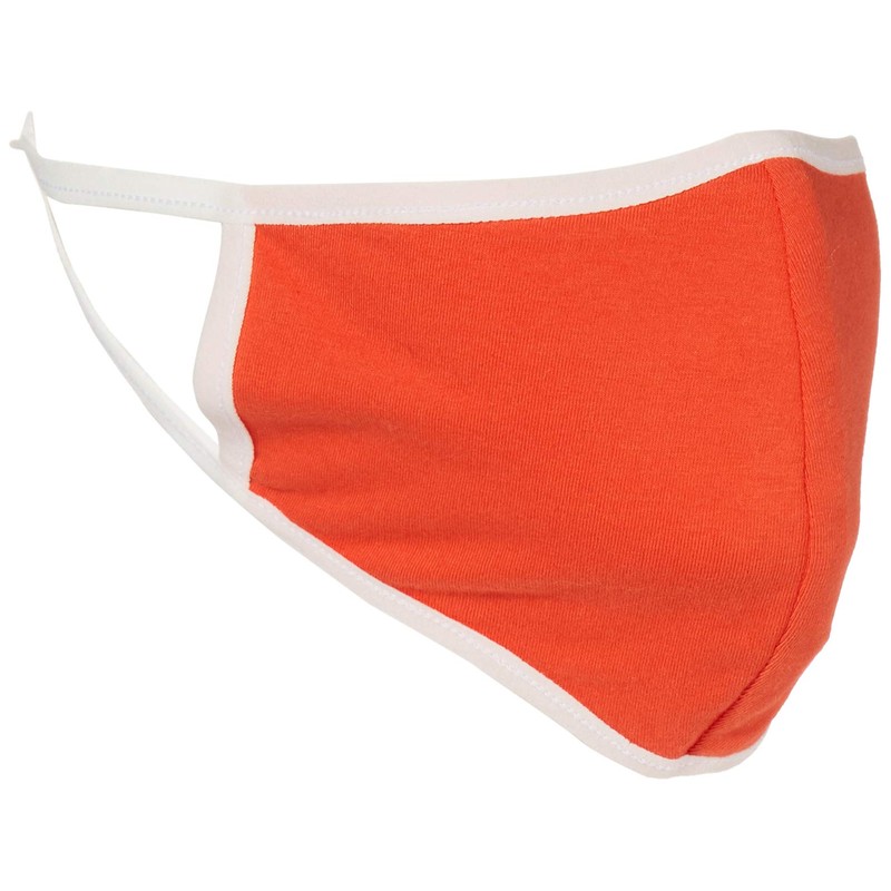 Quality Durables (クオリティ デュラブルズ) ユニセックス 大人用 4枚パック 再利用可能 フェイスカバー オレンジ/ピンク/ヘザーグレー/ブルー