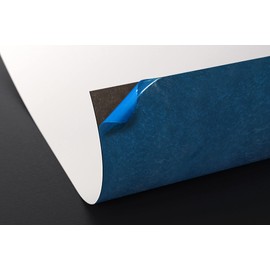 Magnetic Self-Adhesive Dry Erase Wallpaper with Magnetic Marker Tray, Dry Erase Markers and Microfiber Cloth (24" Tall x 36" Wide) Peel and Stick Backing