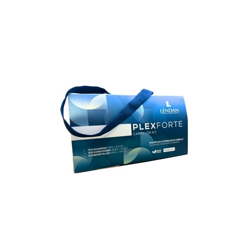 Lendan Plex Forte Carry-On Kit 3 Productos (1uni. Champú Nº4