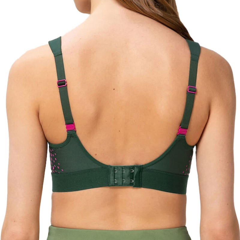 TriAction Women's TriAction Hybrid Lite Ex Sports Bra, Pink -