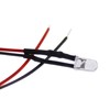 10 x 5 mm LED, 5 V, blue, with 20
