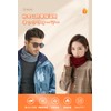 Petasonien Neck Warmer, Men's, Women's, Winter, (36°C Constant Temperature, 2-way,