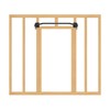 Kipika Heavy Duty Wall Mounted Doorway Pull Up Bar, Multifunctional