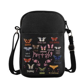 Melanie Merch Music Lover Fans Gifts Melanie Crossbody Bag Fashion Album Inspired Gift Singer Album Crossbody Bag (CB, Por-tals Black Mini CA)