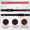 AQF Weight Lifting Straps Neoprene Padded Wrist Support, CrossFit Training