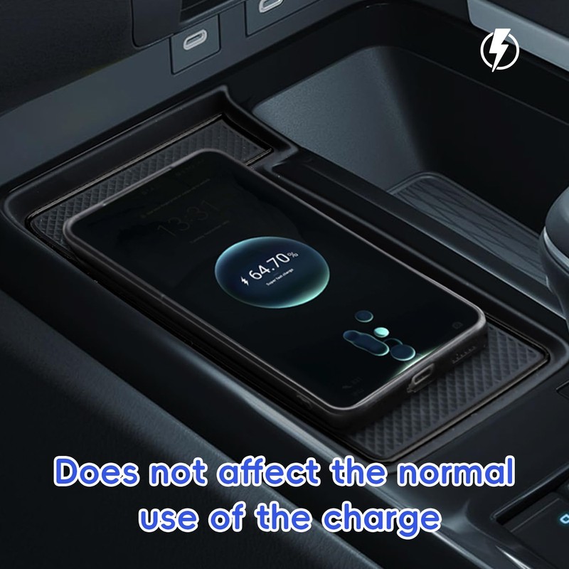 Auovo Charging Mat Compatible with 2025 2026 Toyota Camry Accessories