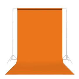 Savage Seamless Paper Photography Backdrop - Color #24 Orange, Size 86 Inches Wide x 36 Feet Long, Backdrop for YouTube Videos, Streaming, Interviews and Portraits - Made in USA