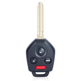 Keymall Keyless Entry Remote Head Key Fob Replacement for Subaru Impreza WRX Forester XV Crosstrek Outback Legacy 80 Bit G Chip 4 Buttons (FCCID:CWTWB1U811 PN: 57497-FJ021/20,57497)