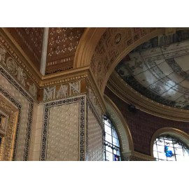 Squarefeet Depot 1/2x6 Kensington Metallic Resin Bronze Resin Listello Border Backsplash Tile