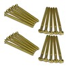 Brass Electrical Screws Long 50mm, 75mm Electrical Socket Switch Screw