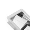 Marine Vent Grille Square Stainless Steel 5 Slot Grid Cover