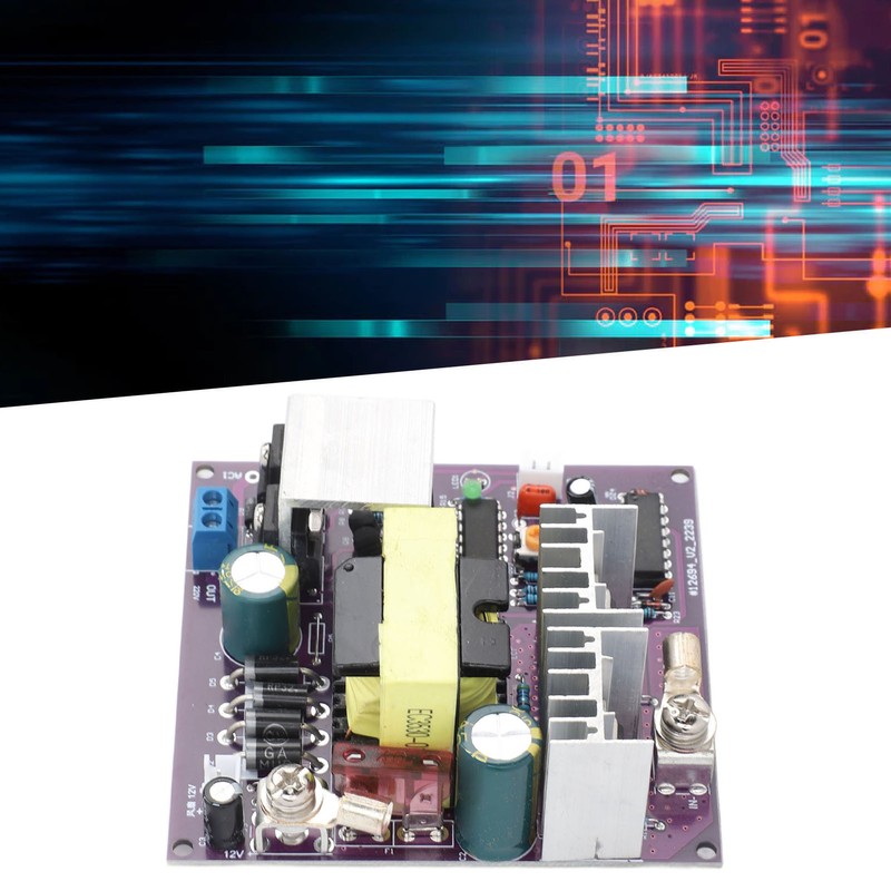 Inverter Module 300W 50Hz Correction Sine Wave DC12V Input AC180‑220V