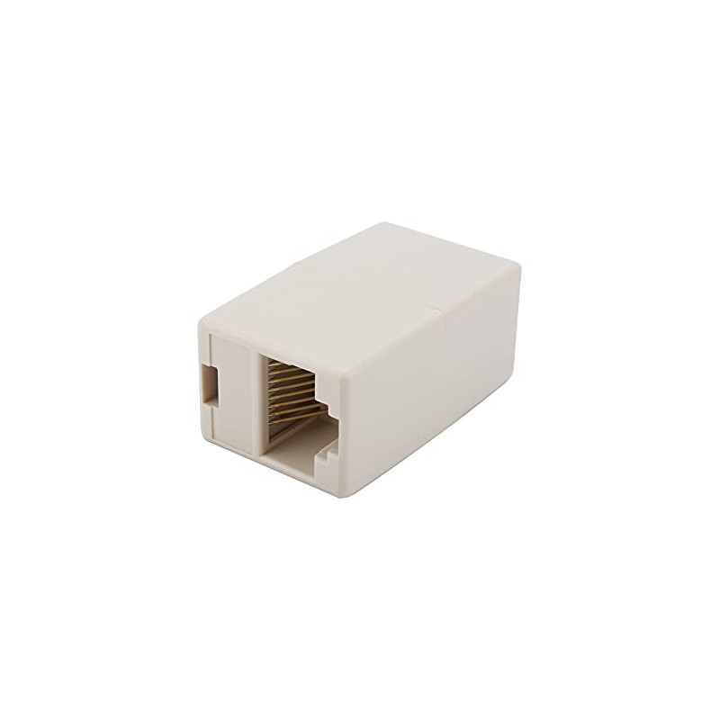 Acoplador RJ45 Hembra a Hembra, Extensor de Cable Ethernet Cat5/Cat5e,