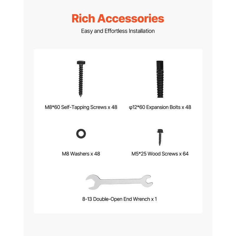 VEVOR 4x4 Post Base 8 Pcs, Inner Size 3.6x3.6 inch