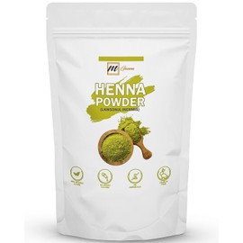 100% Natural Henna Powder Pure Lawsonia Inermis For Hair Dye and Color | No Gluten | No Parabens | No Fillers | No Sulfates | No PPD or Any Chemicals for Healthy Hair Care 0.50 LBS 227 GMS
