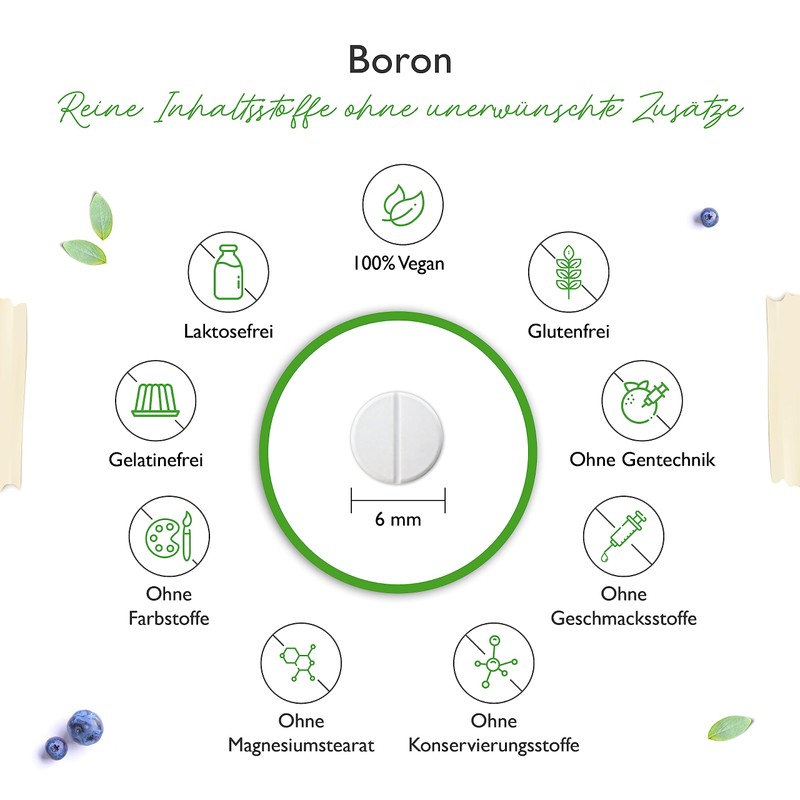 Vit4ever® Boron - 3 mg - 365 Tablets - Laboratory