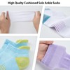 ATBITER 6 Pairs Women's Ankle Running Socks Cushioned Low Cut