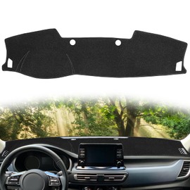 SKYLOTEC Dash Cover Custom Fit for Kia Seltos 2021 2022 2023 Dashboard Cover Mat Dash Pad Carpet Protector