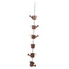 Rain Chain Watering Can Bucket Shaped Decorative 6 Cups Rainwater