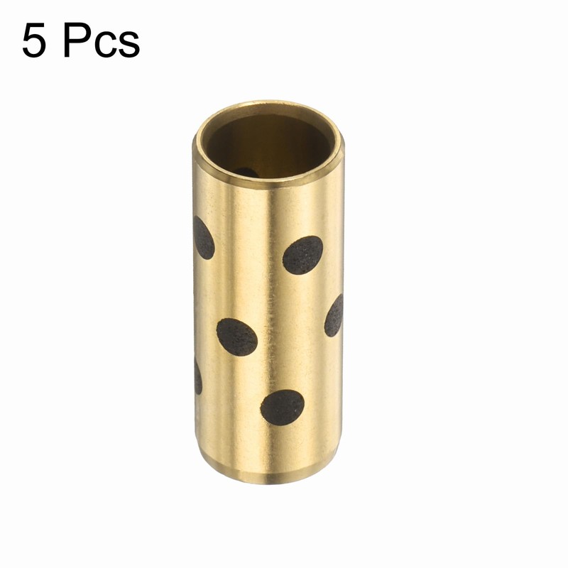 sourcing map 5pcs Sleeve Bearings 8mm Bore x 10mm OD