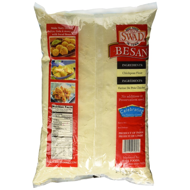 Swad Besan (Gram or Chick Pea Flour) - 4lb, Indian