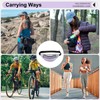 DTGN Holographic Fanny Pack for Women, Cute Waist Belt Bag,