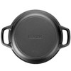 EDGING CASTING Pre-Seasoned Cast Iron Dutch Oven Pot with Skillet