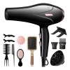 Secadora Cabello Con Difusor Profesional Para Estetica Mujer