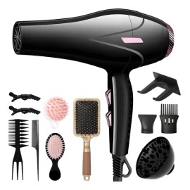Secadora Cabello Con Difusor Profesional Para Estetica Mujer                                                                                          