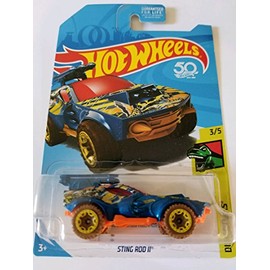 Mattel 2018 Hot Wheels Treasure Hunt Dino Riders 3/5 - Sting Rod II