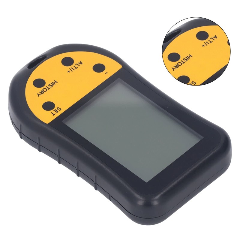 Digital Altimeter Barometer, LCD Backlit Display Altimeter Portable Handheld Weather