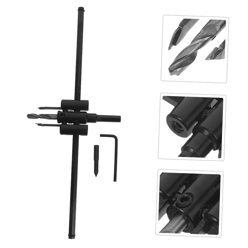 Mobestech Adjustable Hole Opener Tool for Carpentry Multi-functional Heavy Duty