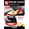 Bene Casa - Red Nonstick Flat Grill Sandwich Maker -