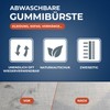 STARWAX Textilbürste aus Gummi, Mehrfarbig, X1
